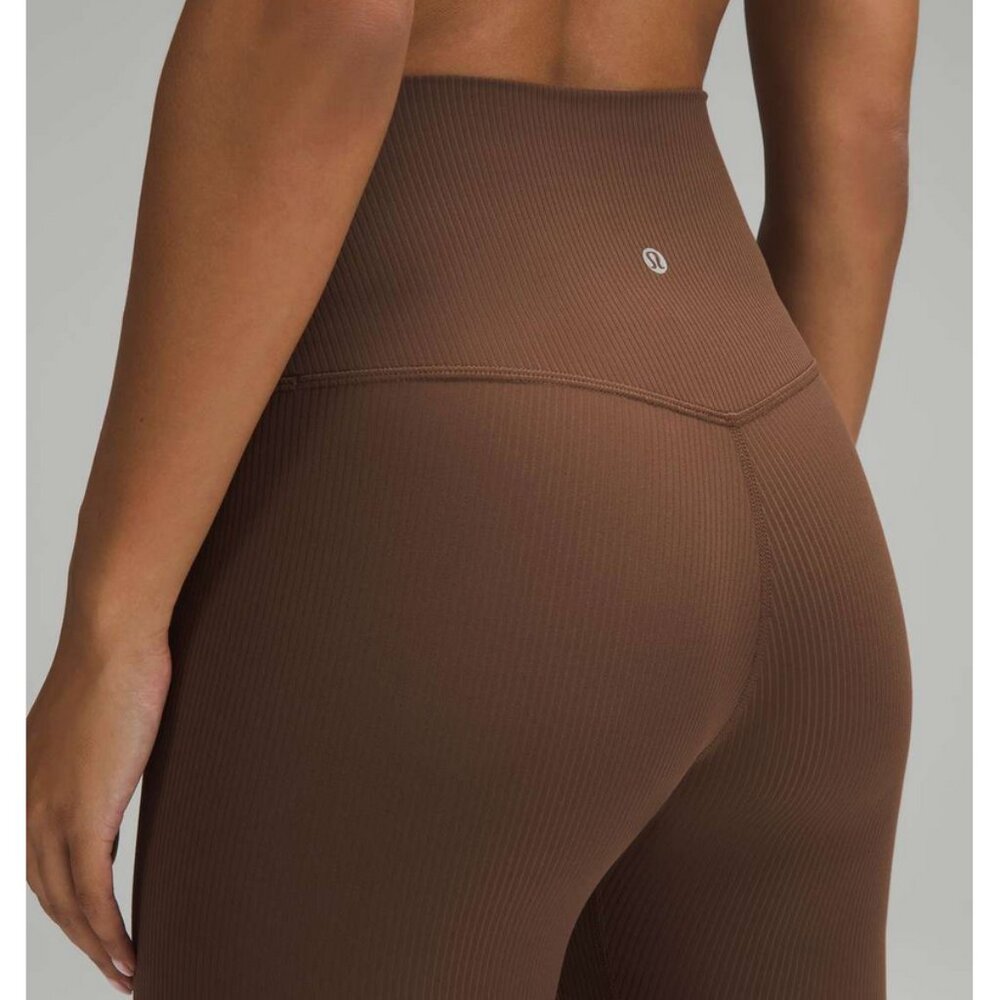 Lululemon Align Ribbed Pant 14 Java - image 3